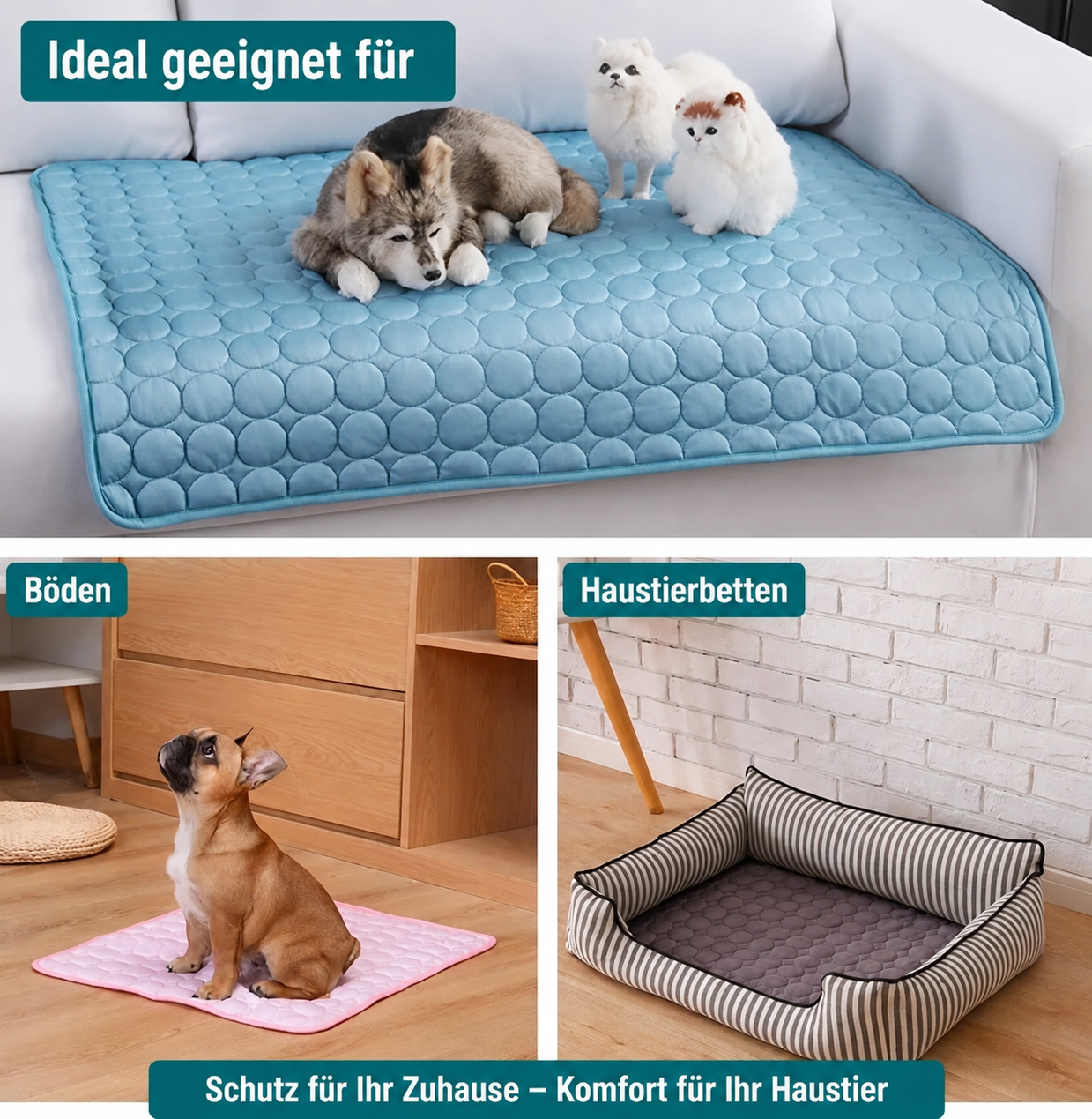 Kühlmatte für Hunde und Katzen